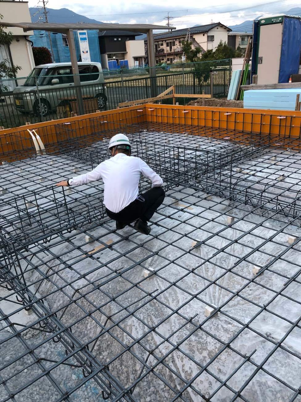鉄筋工事完了
