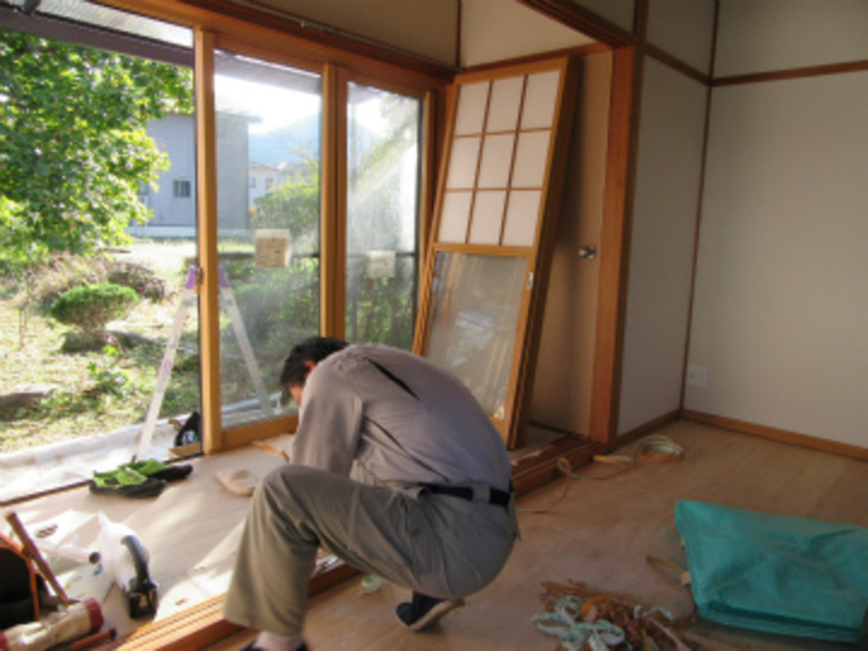 木製建具工事