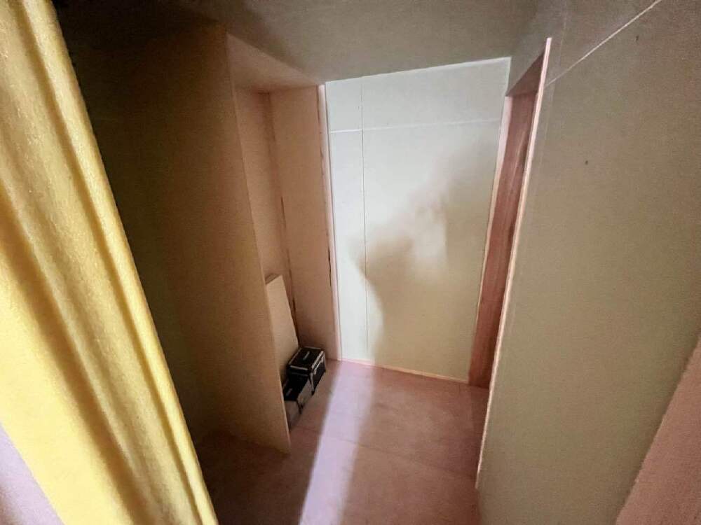 木工事　脱衣室の間仕切り・下地施工