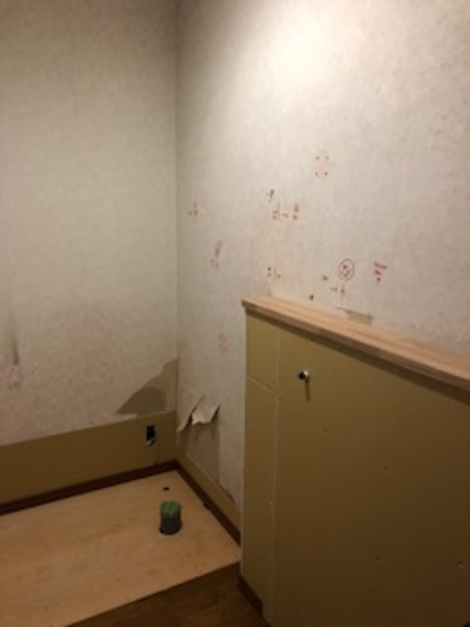 トイレ造作完了