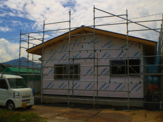 建物外部工事