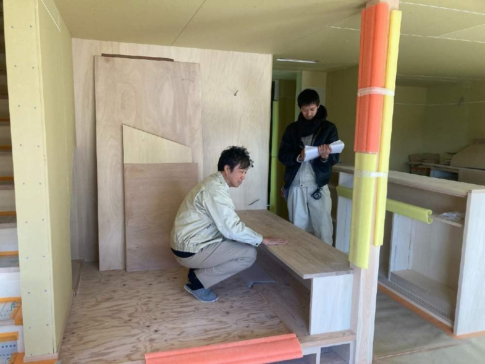 自社検査　木工事完了検査