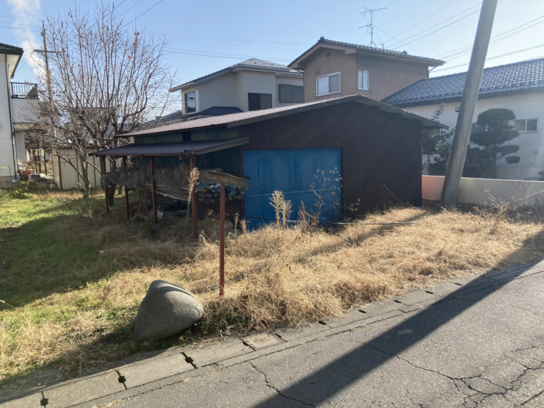 売地／上田市中之条／コンパクトに家を建てたい方へちょうどいい大きさ