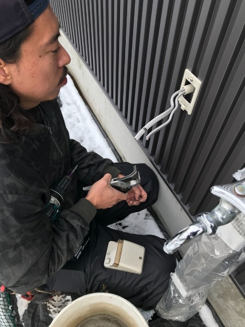 外部器具付け