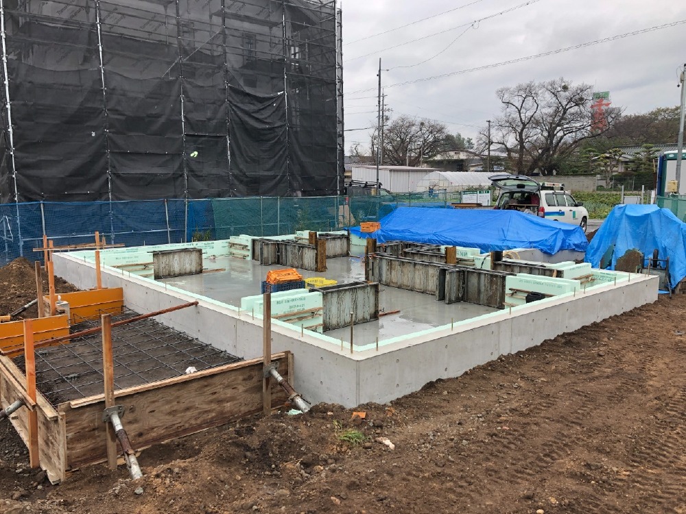 脱型～内部立ち上がり型枠