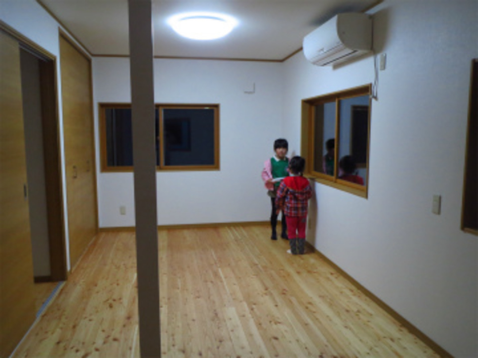 2階子供室の完成
