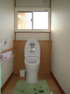 トイレの完成
