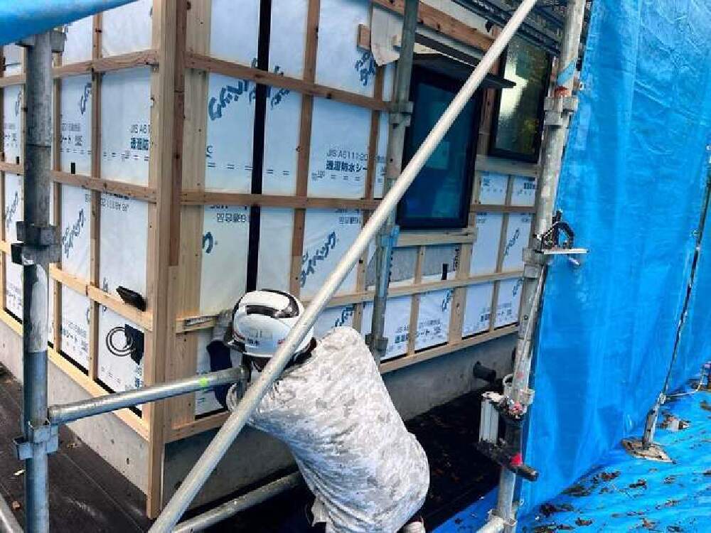 外壁下地組