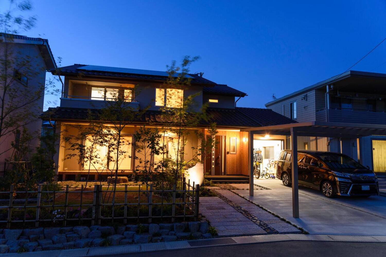 趣味と家族を守る家(お住まい後）