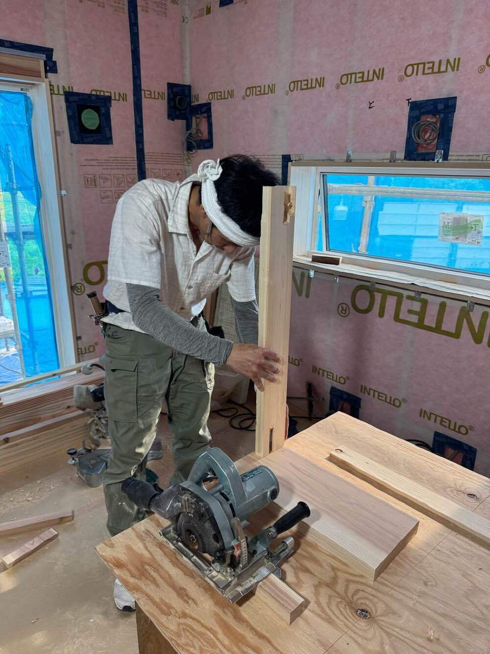 木工事　建具枠製作加工
