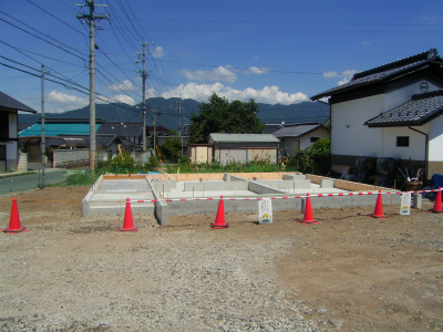 基礎完了しました！
