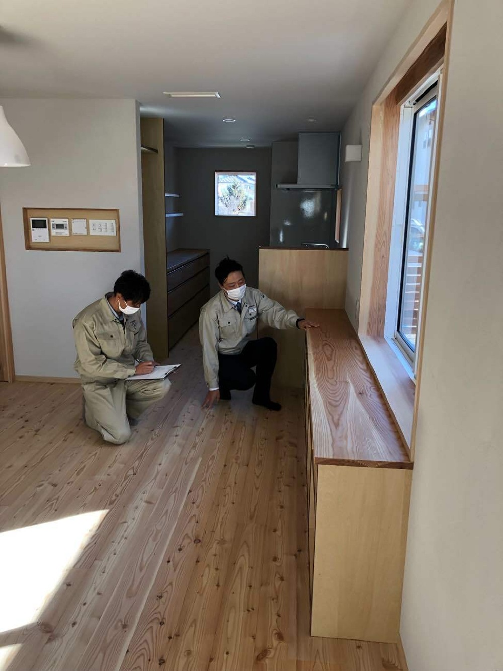 完成検査です