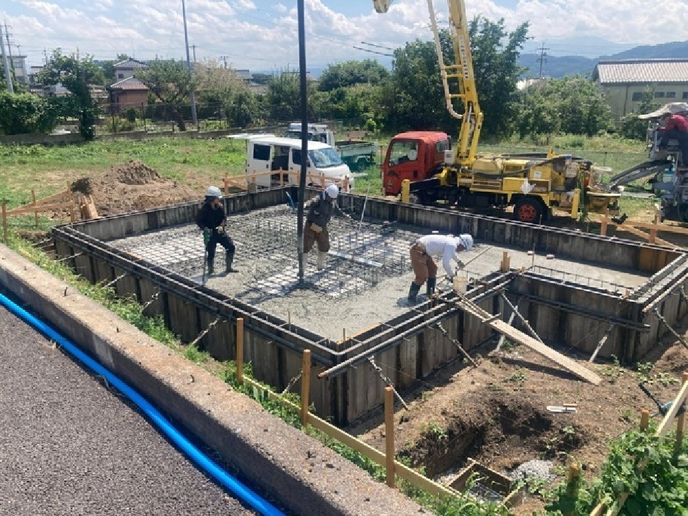 コンクリート打設！