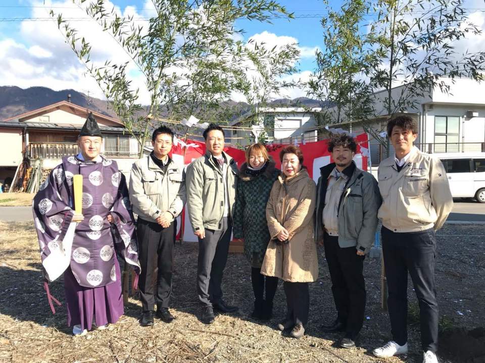 地鎮祭です！