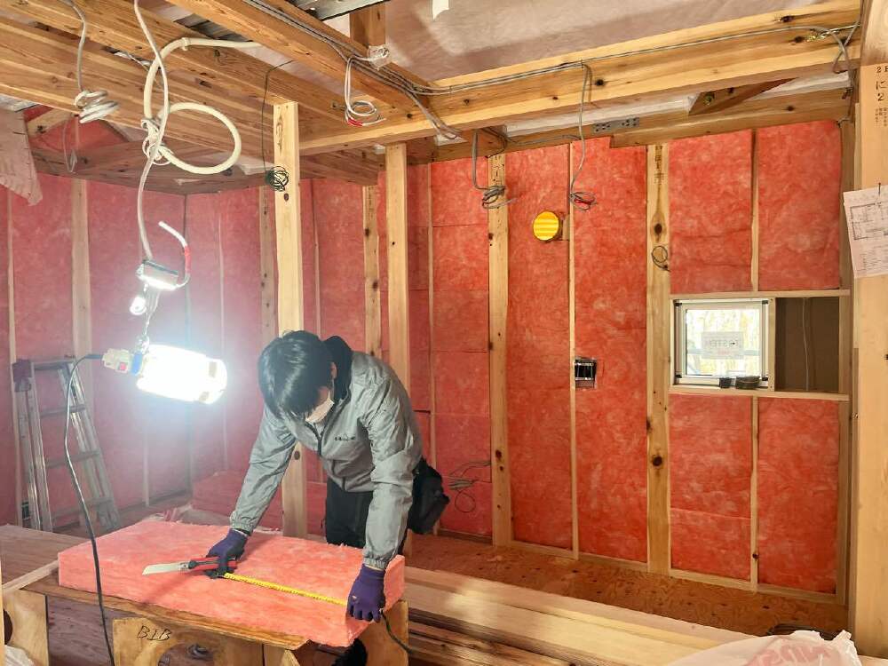 断熱工事　内壁重鎮断熱