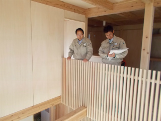 完了検査を行いました！
