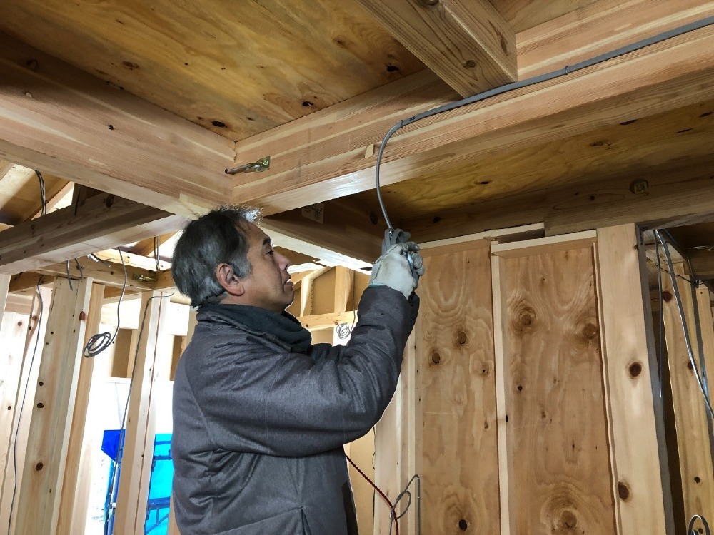 電気工事　内部配線