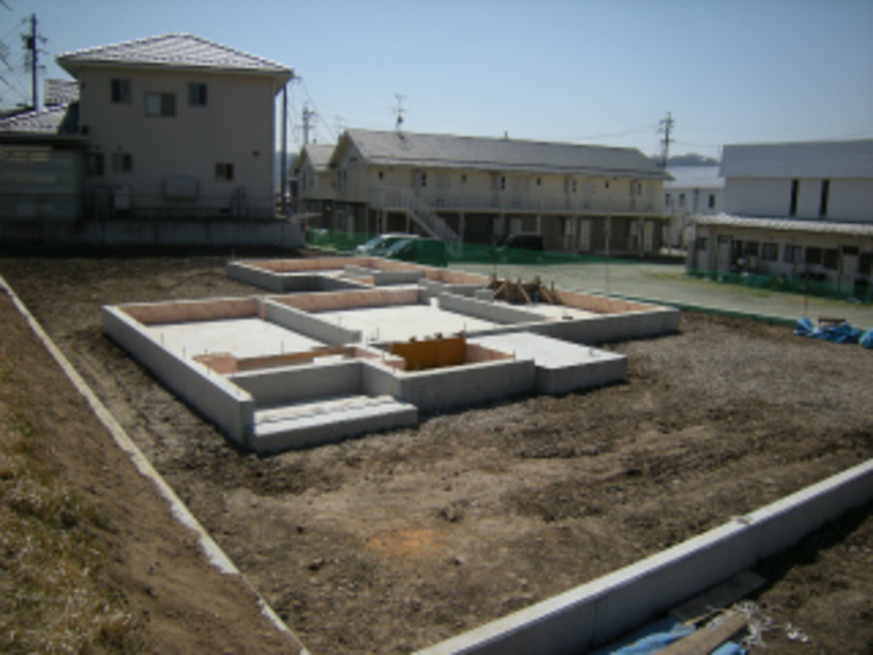 基礎工事もあと少し！