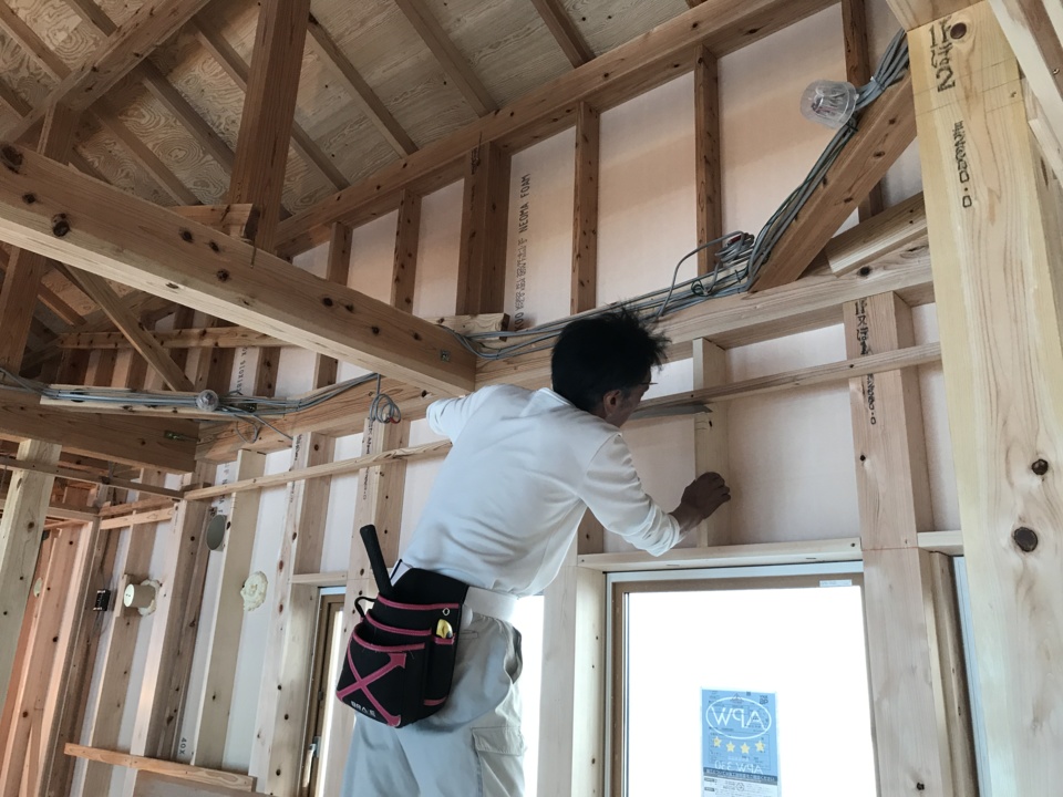 天井下地組み