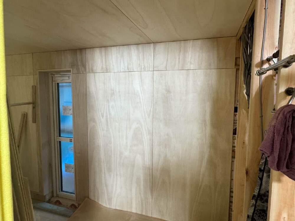 木工事　食品庫収納造作