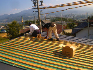 屋根葺き工事