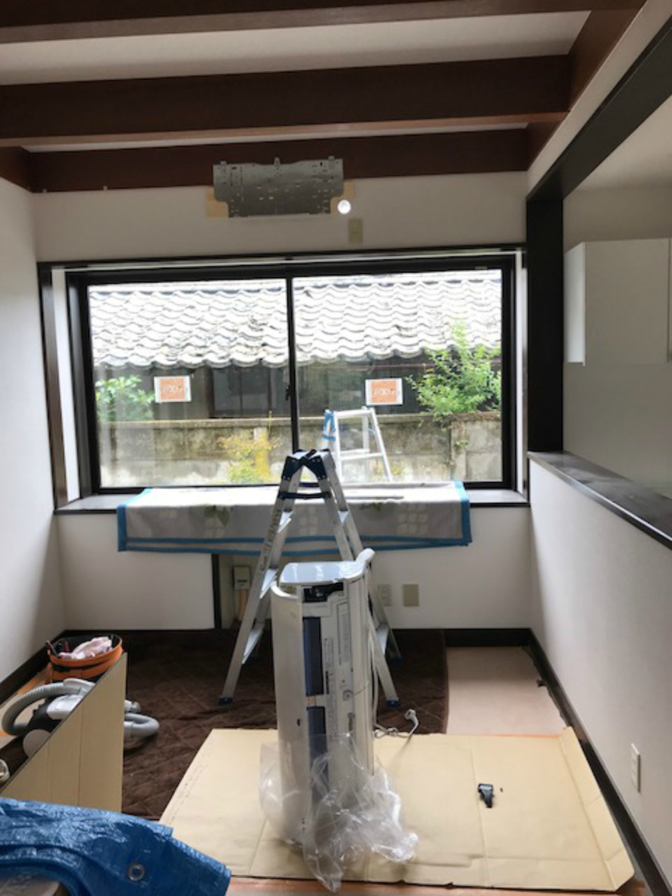 エアコン取付