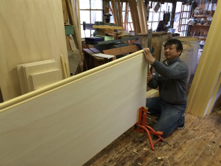 造作建具製作中！