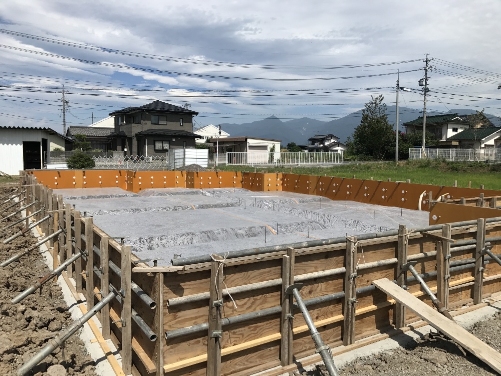 外周部の型枠
