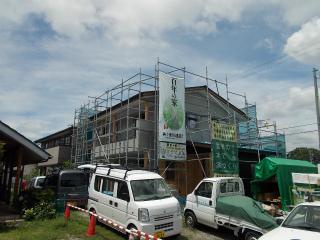下塗り完了しました
