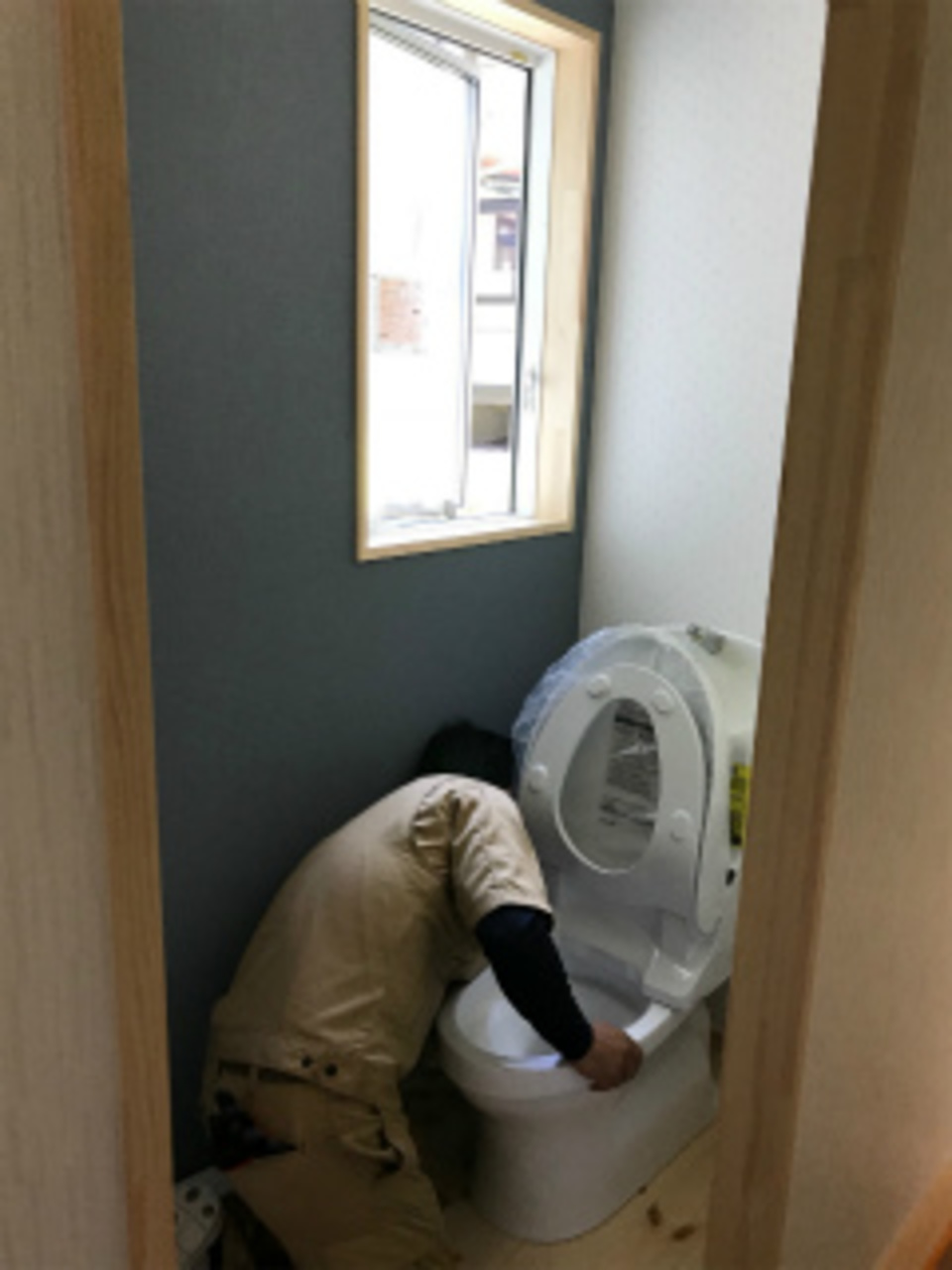 仕上げ器具付け