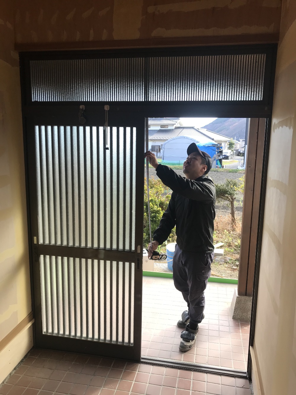 鋼製建具工事