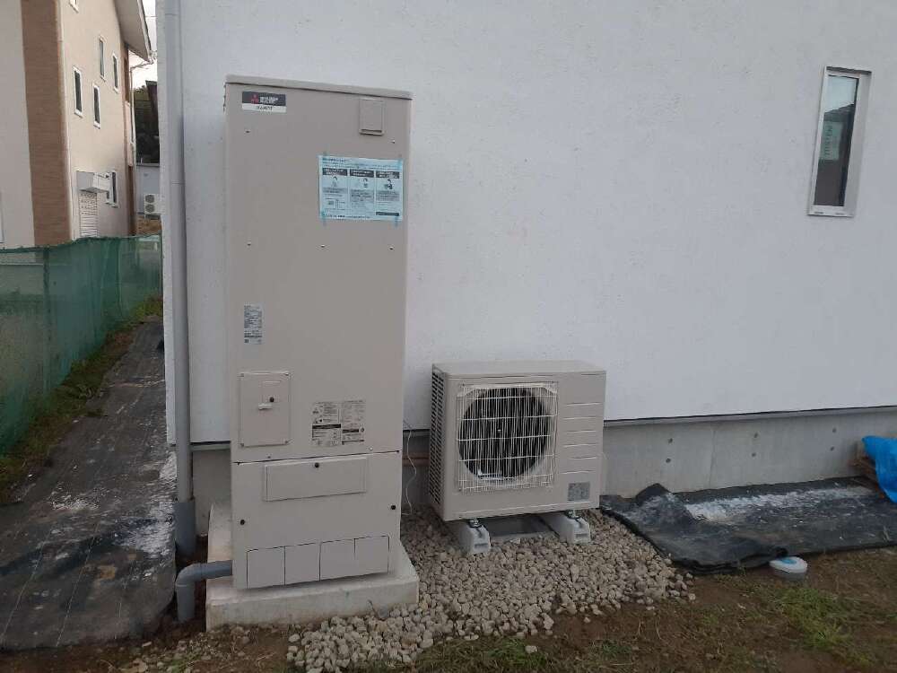 給排水設備設置中