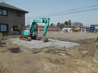 基礎工事です！