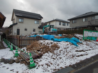 型枠工事中です