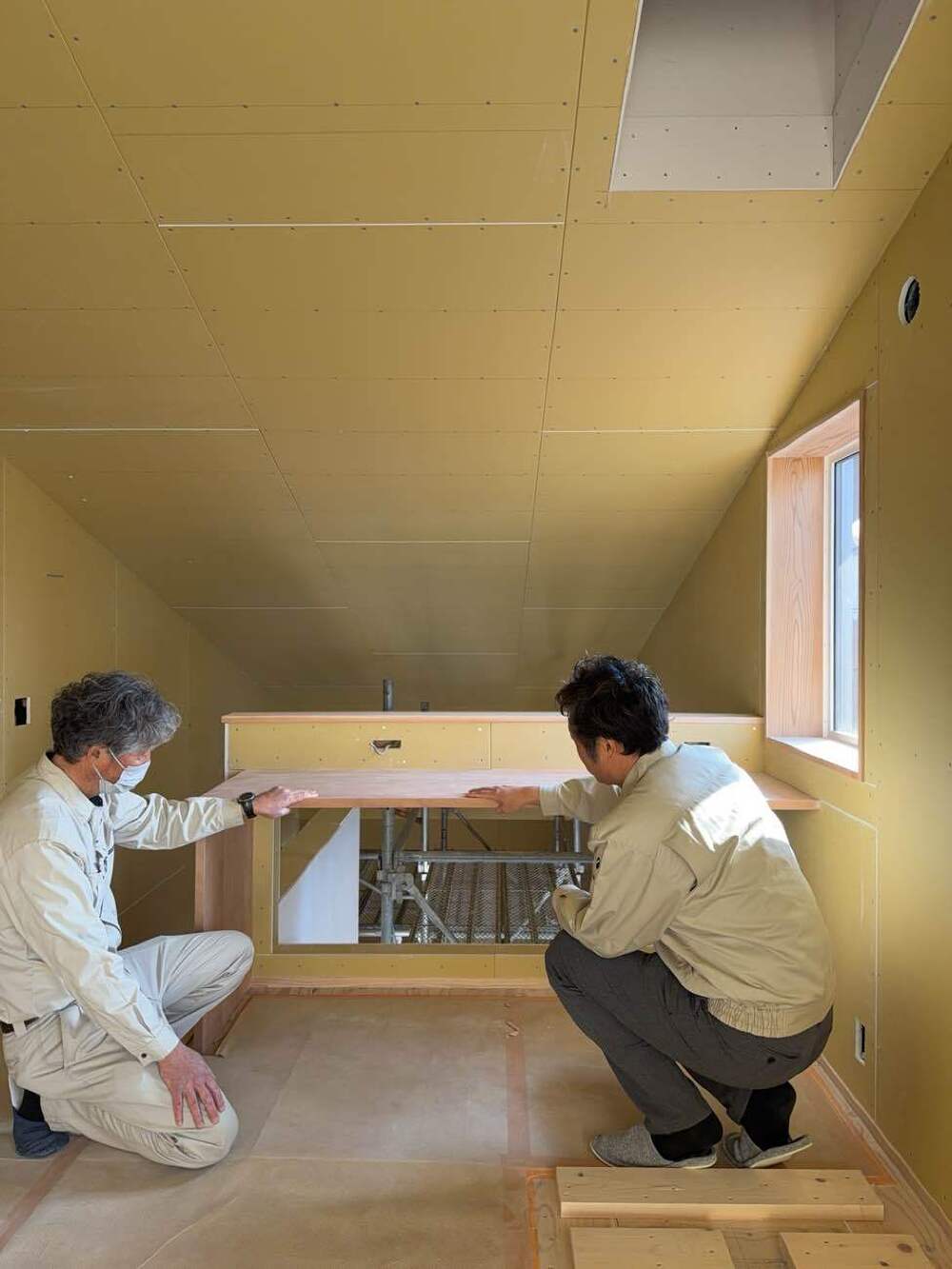 木工事　木工事完了・社長検査