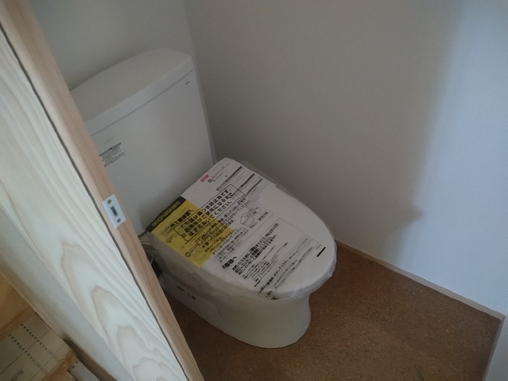 衛生設備機器設置工事完了