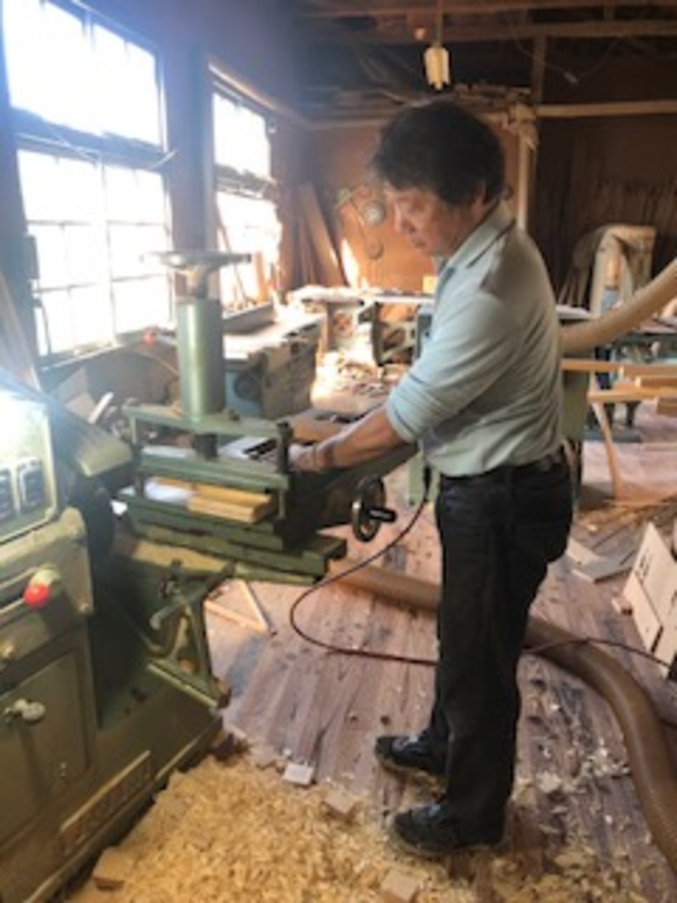 木製建具製作中！