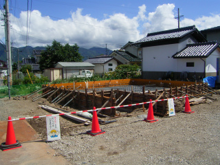 鉄筋組完了です。