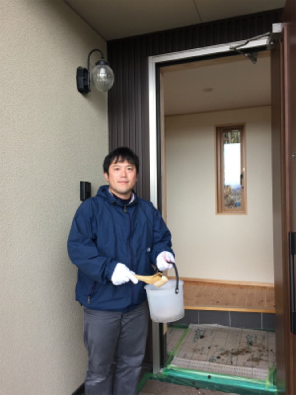 床塗り体験