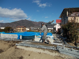 外部足場組です！