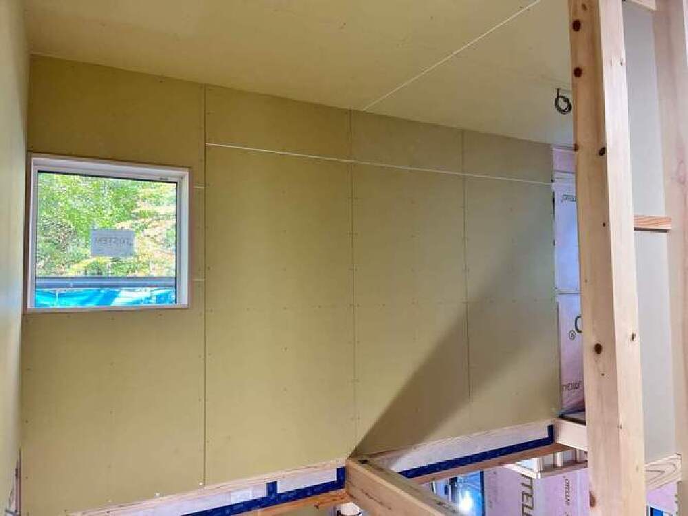 壁石膏ボード貼り