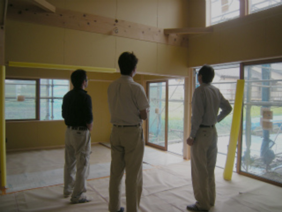 造作完了検査です！