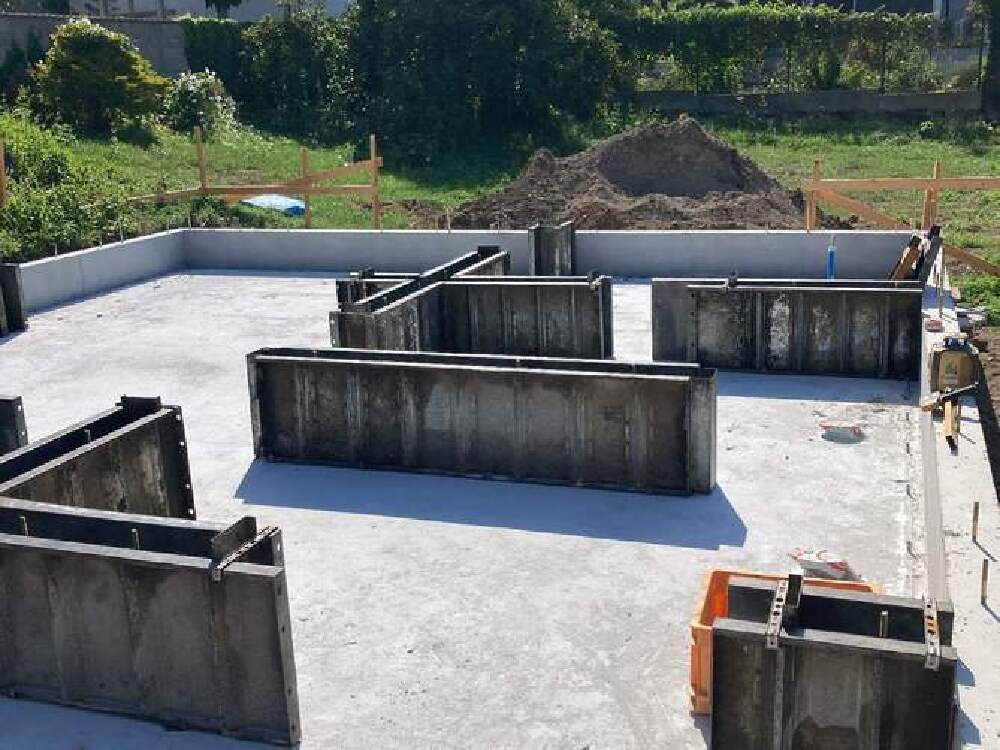 内部立上り型枠