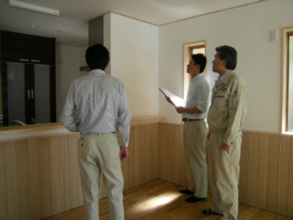 完成検査です