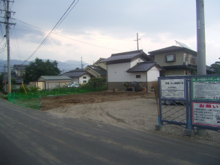 仮設工事完了です！