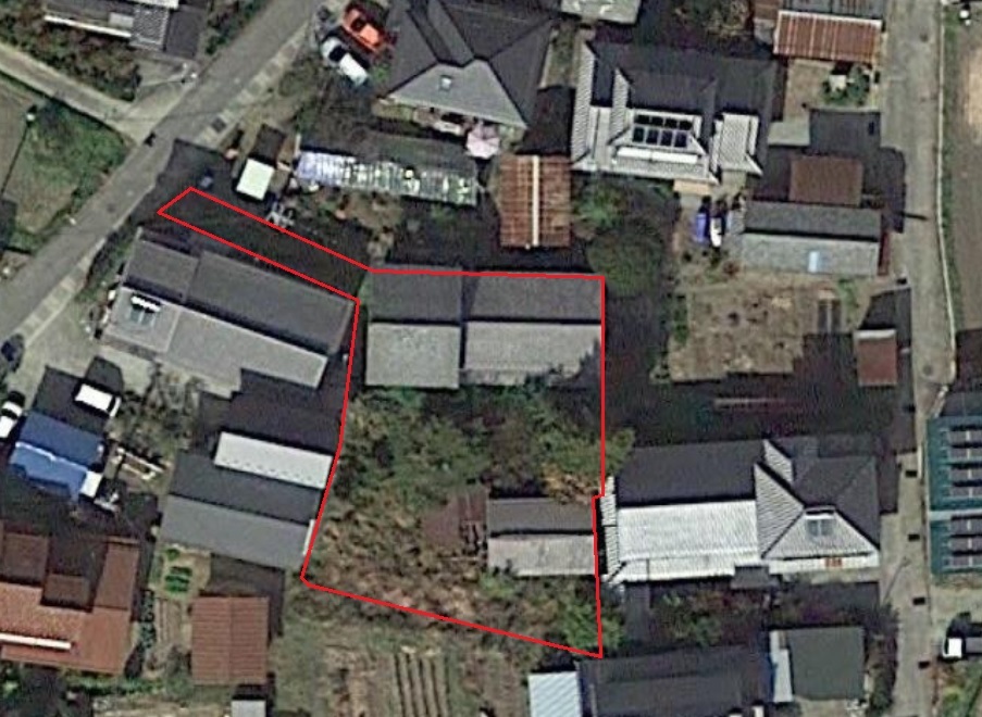 売地／小県郡長和町古町／集落内に有る195坪の広々土地