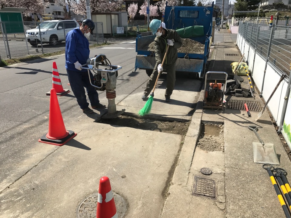 水道メーター移設