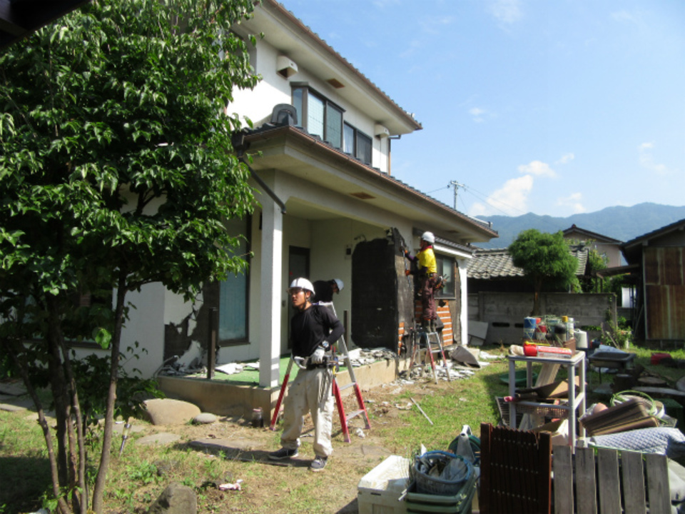 仮設解体工事
