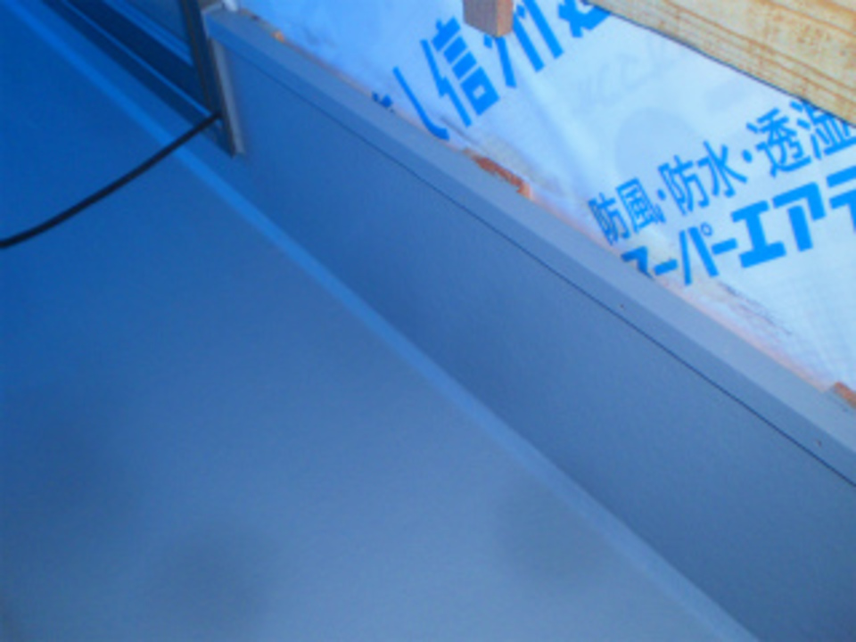 ベランダ防水工事完了
