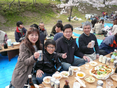 里楽の会「お花見会」開催！